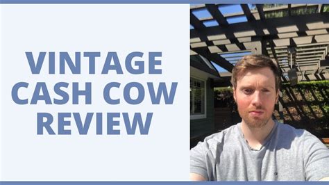 vintage cash cow reviews|is vintage cash cow safe.